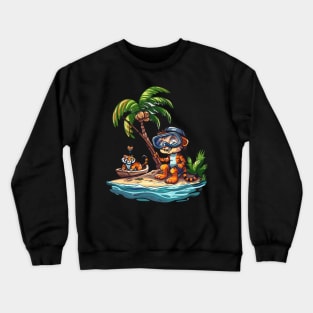 The Philosophical Musings of Calvin and Hobbes Crewneck Sweatshirt